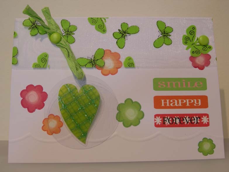 smile happy forever Card