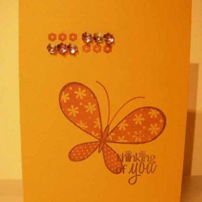 Butterfly Kisses Card