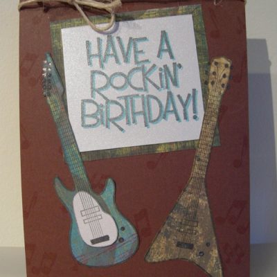 Have a rockin' birthday Card
