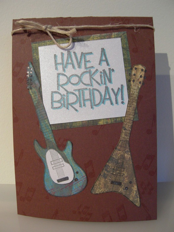 Have a rockin' birthday Card