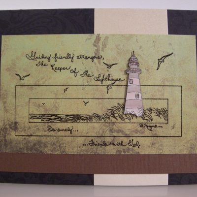 Lighthouse Card