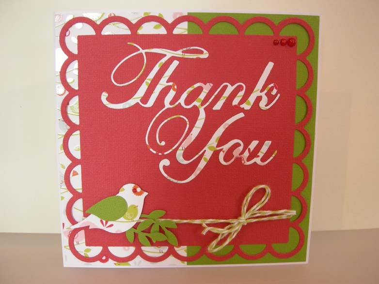 thank you Card
