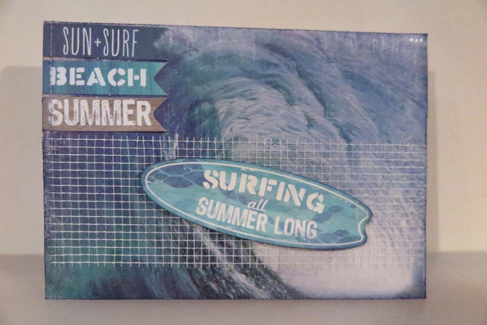 Surfing all Summer Long Card