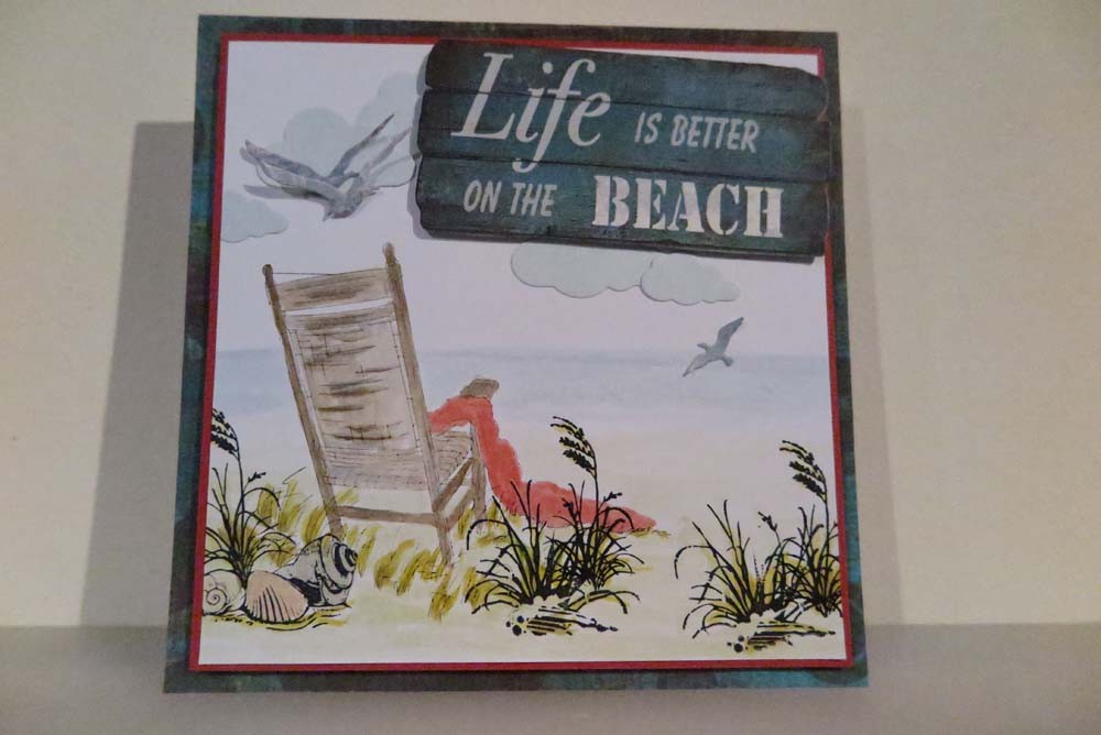 Life is better on the Beach Card