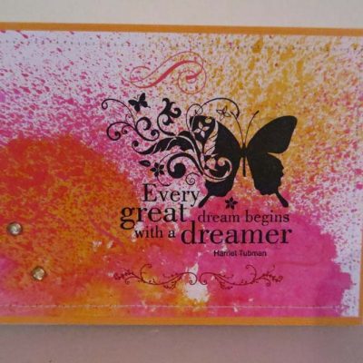 Every great Dream begins with a dreamer Card